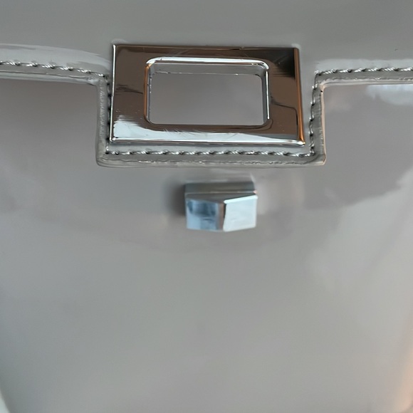 Vinyl Backpack Purse - easy to clean - wipe off with wet rag-9” W x 11” H x 3” D - Picture 3 of 13